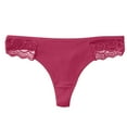 thumbnail image 1 of Bigersell Women's Underwear Cotton Clearance Panties Thong Panty Style P-652 Nylon Period Panties Thongs Ladies High Waist Briefs Mid Waist Women's Briefs Red M, 1 of 4