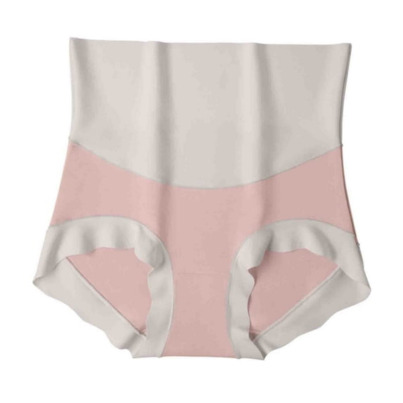 Bigersell Womens Bikini Underwear Clearance Cotton Briefs Women Period Panty Style P-1008 Spandex Shaping Panties Thong Underwear Briefs High Waist Women's Panties Pink L