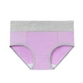 thumbnail image 1 of Bigersell Womens Briefs Clearance Womens Panties Boy Shorts Panty Style P-1639 Cotton Plus Size Panties Seamless Thong Briefs Mid Waist Women's Bikini Panties Multicolor 5Xl, 1 of 6