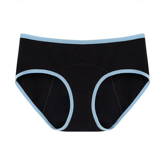 Bigersell Womens Cotton Underwear Clearance Shaping Underwear Women Seamless Panty Style P-1601 Polyester Bikini Panties High Waisted Thong Briefs High Waist Women's Bikini Panties Blue XXL