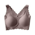 thumbnail image 1 of Bigersell Womens Long Underwear Clearance Ladies Underwear Panties Briefs Panty Style P-190 Polyester Bikini Panties Ladies Underwear Thong Briefs High Waist Women's Panties Coffee M, 1 of 3