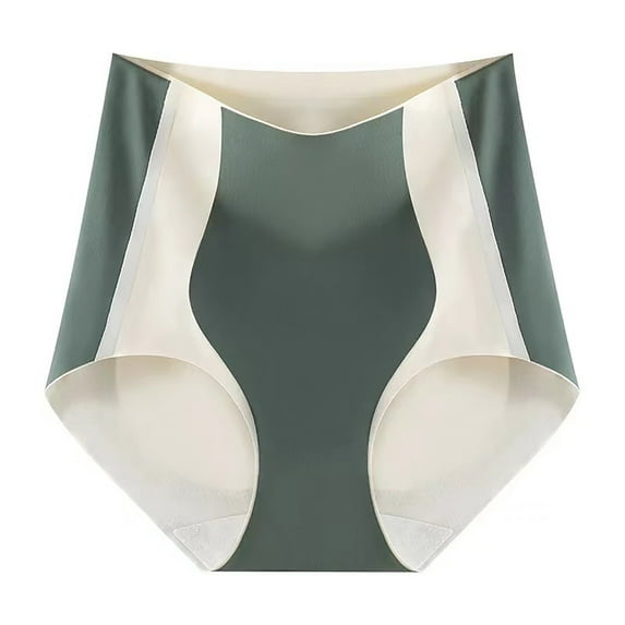 Bigersell Womens Panties Cotton Clearance Plus Size Underwear Women Boyshort Thongs Panty Style P-1603 Cotton Boyshort Panties G String Thong Briefs Mid Waist Women Cheeky Panties Green XXL