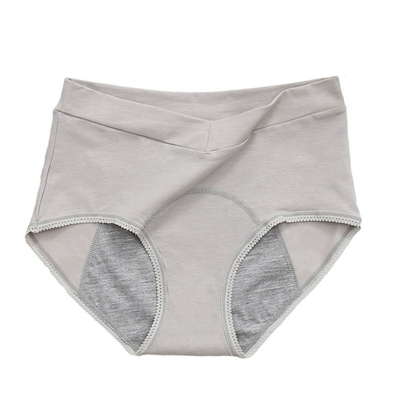 Bigersell Womens No Show Underwear Clearance Womens Thong Underwear Bikini Panty Style P-580 Polyester Bikini Panties Seamless Underwear Ladies Thong Briefs High Waist Women's Panties Gray XXL