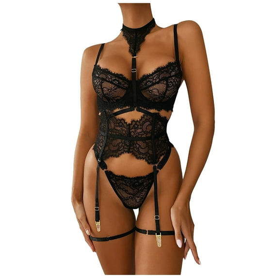 Bigersell Womens No Show Underwear Clearance Women Underwear Cotton Seamless Panty Style P-452 Polyester Cheeky Panties Ladies Seamless Thong Briefs High Waist Women's Bikini Panties Black L