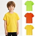 thumbnail image 1 of Bigetiay 3 Packs Girls Boy Clothes Casual Short Sleeve Boys Shirts Toddler Tee Shirts Toddler T Shirts 12-14 Years, 1 of 9