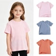 thumbnail image 1 of Bigetiay 3 Packs Tshirts Boys Girls Casual Boys Short Sleeve Shirt Toddler Summer Tshirts 12-18 Months Boys Shirts, 1 of 8