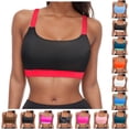 thumbnail image 1 of Bigetiay Bikini Tops For Women Sporty Adjustable Wide Straps Bathing Suit Top Minimalist Swimwear Top No Bottom, Size S, 1 of 5