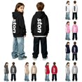 thumbnail image 1 of Bigetiay Boys City Print Pullover Hoodie Long Sleeve Lightweight Fall Sweatshirt 7-8 Years, 1 of 6