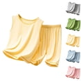 thumbnail image 1 of Bigetiay Boys Summer Outfits Casual Breathable Short Sleeve Shirt with Shorts Outfits Boys 18-24 Months Clothes, 1 of 4