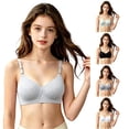 thumbnail image 1 of Bigetiay Gentle Lightweight Wireless Bra for Young Girls Junior High To High School Comfort Seamless Cup Care Breathable Everyday Wear, Size 14-16 Years, 1 of 6