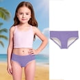 thumbnail image 1 of Bigetiay Girls Swim Bottom UPF 50+ Solid Color Girls Summer Swimwear, Size 2-3 Years, 1 of 6