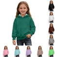 thumbnail image 1 of Bigetiay Kids Pullover Hoodie Long Sleeve Lightweight Gym Activewear Kids Fall Clothes 13-14 Years, 1 of 6