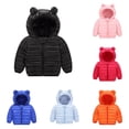 thumbnail image 1 of Bigetiay Outdoor Windproof Thick Boys Toddler Warm Hooded Baby Kids Coat Jacket, Size 12-18 Months, 1 of 4