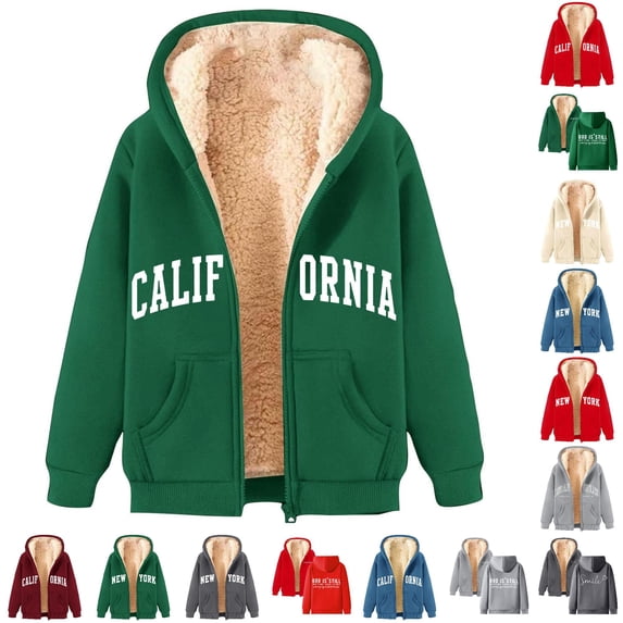 Bigetiay Women Hoodies Long Sleeve Drawstring Hoodies Print Oversized Fall Tops Clothes Zip up Hoodie for Autumn Winter Jacket Hooded Coat Sweatshirts for Women Loose Fit Green Hoodie, Size XXXL