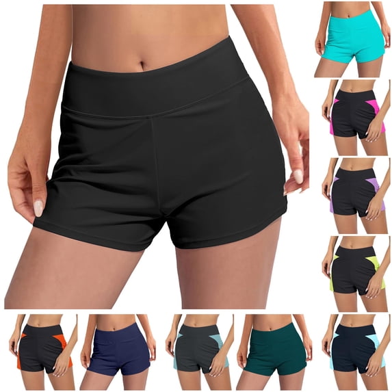 Bigetiay Women's Swimsuit Bottom Ruffled Cheeky Basic Bathing Swimsuit Swim Briefs Women Swim Bottoms, Size S