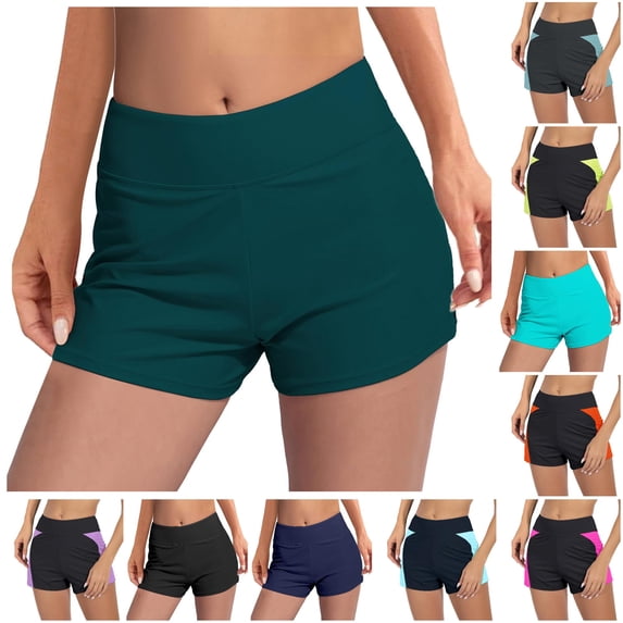 Bigetiay Women's Swimsuit Bottom Ruffled Cheeky Basic Bathing Swimsuit Swim Briefs Women Swim Bottoms, Size S