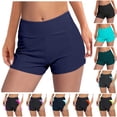 thumbnail image 1 of Bigetiay Women's Swimsuit Bottom Ruffled Cheeky Basic Bathing Swimsuit Swim Briefs Women Swim Bottoms, Size XL, 1 of 5
