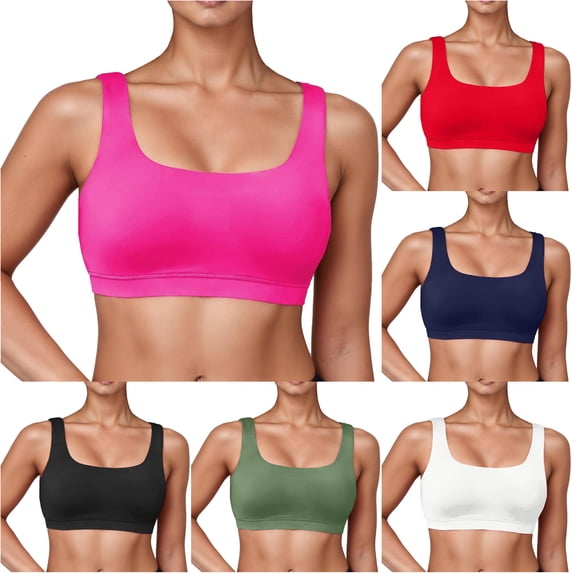 Bigetiay Womens Bikini Top Light-Support Triangle Bathing Suit Top Minimalist Full Coverage Swim Top Only, Size L