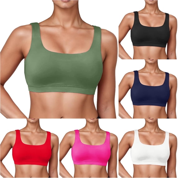 Bigetiay Womens Bikini Top Light-Support Triangle Bathing Suit Top Minimalist Full Coverage Swim Top Only, Size XXL