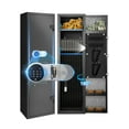 thumbnail image 1 of Bigfeliz 10-12 Gun Rifle Safe, Adjustable Removable Shelf, Digital Keypad Lock, Gun Safes for Home, 1 of 15