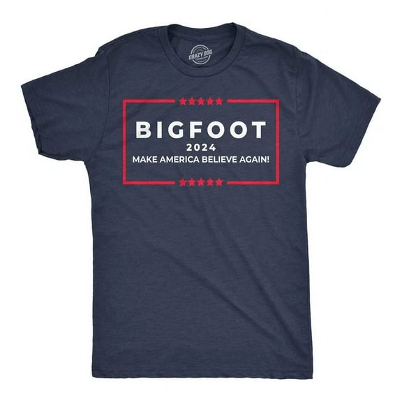 Bigfoot 2024 Funny T Shirts Sasquatch Graphic Tee Men Unisex S-5XL Hot Trending Shirt, Vintage Birthday Gift