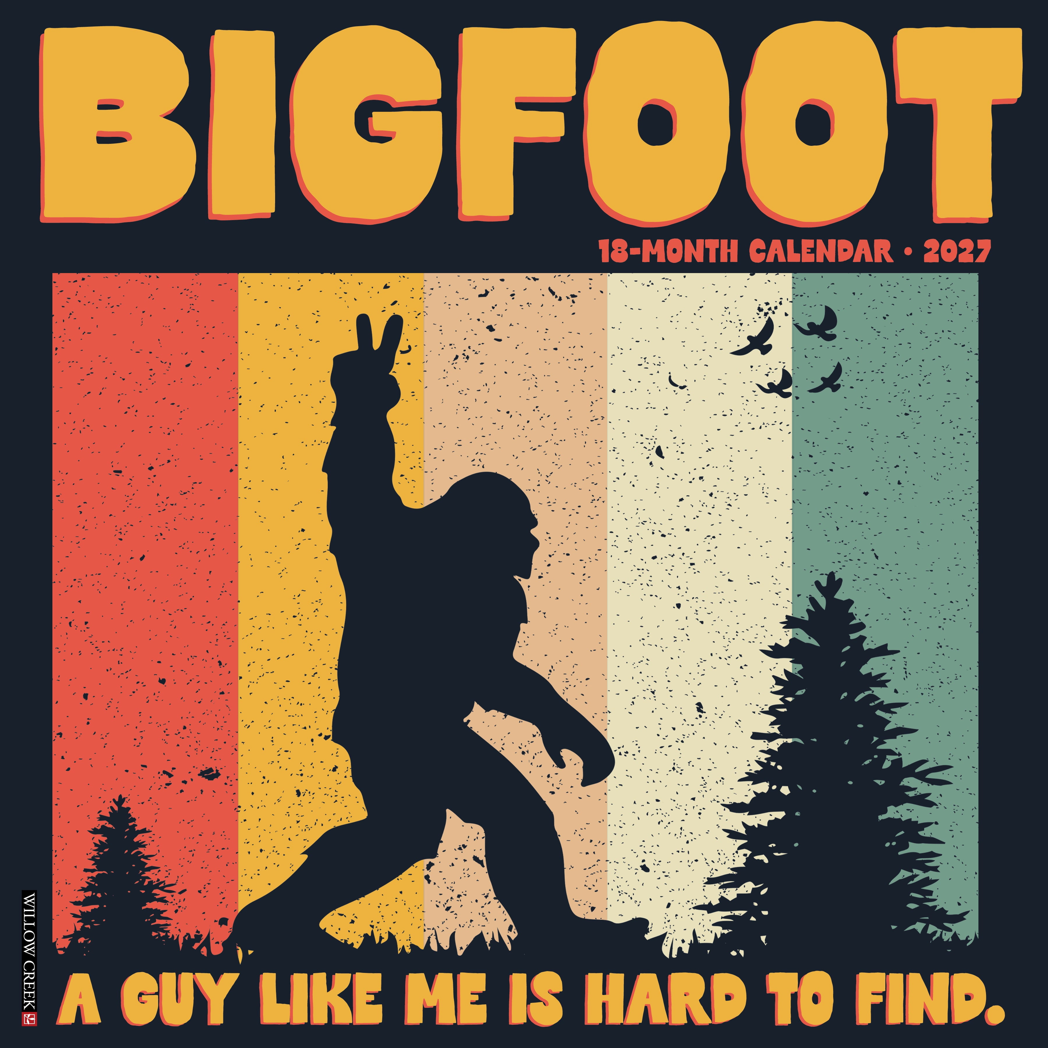 Willow Creek Press, Bigfoot 2027 Wall Calendar