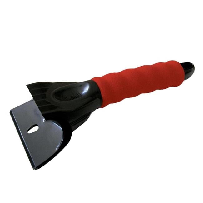 Bigfoot 9" Dual-head Ice Scraper - Car Glovebox Size - Polyethylene: Color, Assorted