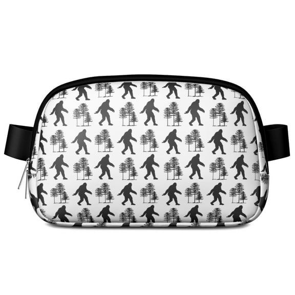 Bigfoot Adjustable Belt Bag – Waterproof Fanny Pack for Hiking, Running, and Outdoor Adventures – Lightweight, Hands-Free Waist Pack for Creature & Camping Enthusiasts