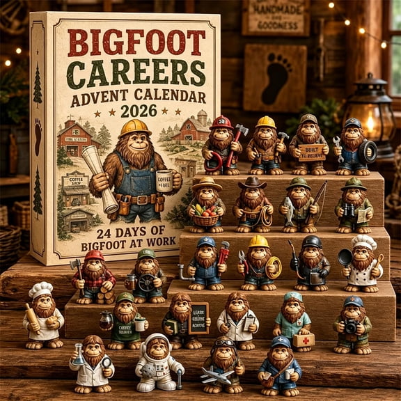 Bigfoot Advent Calendar 2026 – 24 Days of Wild Adventures (Forest Adventure Bigfoot)