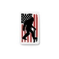 thumbnail image 1 of Bigfoot American Flag | Funny Sign for Cabin or Man Cave Decor, 1 of 4