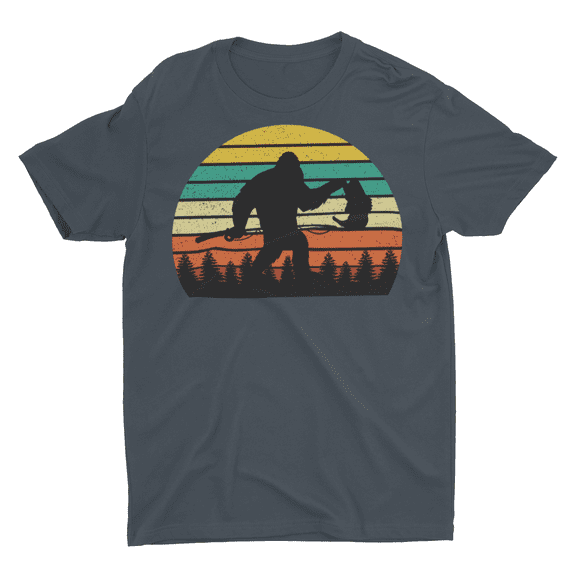 Bigfoot Angler: Catch of the Day T-Shirt