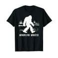 thumbnail image 1 of Bigfoot Arizona Cryptid Sasquatch Mongollon Monster Black T-Shirt, 1 of 5