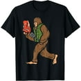 Bigfoot Barbecue Bbq Sasquatch Meat Grilling Women Men Kids TShirt
