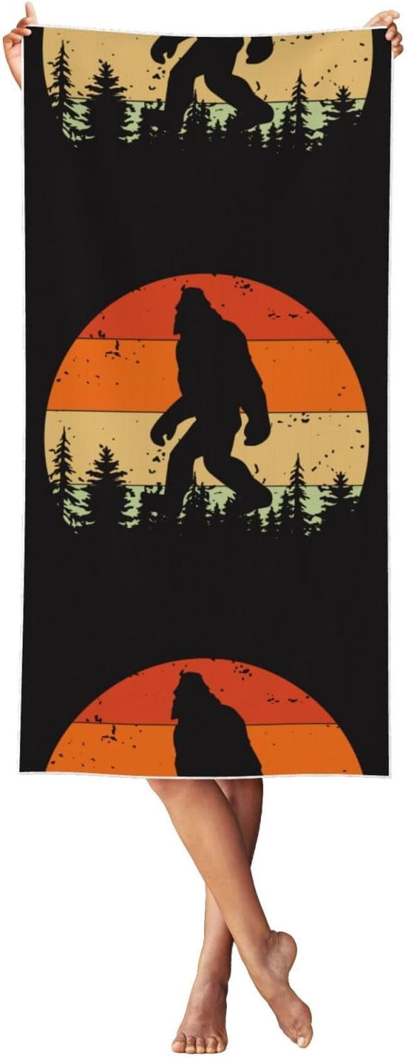 Bigfoot Bath Towel Luxury Bath Sheet Highly Absorbent Soft Bigfoot Beach Towels for Bath Fitness, Bathroom, Shower, Yoga
