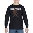 thumbnail image 1 of Bigfoot - Boy's Word Art Long Sleeve T-Shirt, 1 of 2