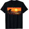 thumbnail image 1 of KeHetSoft Bigfoot Canyon Sunset Landscape Sasquatch Crew Neck Short Sleeve T-Shirt Adult Unisex, 1 of 5