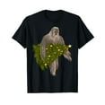 thumbnail image 1 of Bigfoot Carrying Christmas Tree Shirt - Sasquatch Santa Gift, 1 of 5