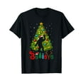 thumbnail image 1 of Bigfoot Christmas Believe Xmas Tree T-Shirt, 1 of 5