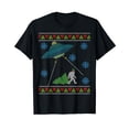 thumbnail image 1 of Bigfoot Christmas Gifts for Men Boys Girls Funny Christmas T-Shirt, 1 of 5
