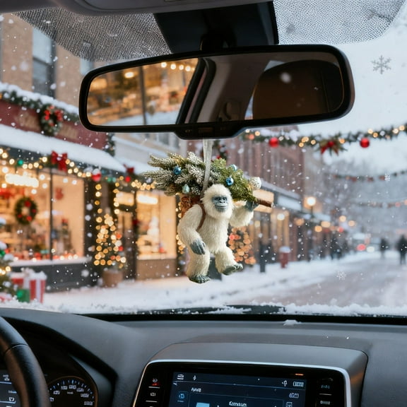 Christmas Ornament – Myth Meets Holiday Magic, Funny Sasquatch Holiday Decor for Christmas Tree, Unique 2026 Wildlife Wonders Collection Ornament Lovers and Collectors