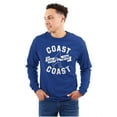 thumbnail image 1 of Bigfoot Coast to Coast Hide and Seek Plus Size Long Sleeve Graphic Tee Shirt Brisco Brands 3X, 1 of 5