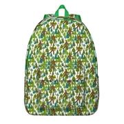 Bigfoot Creature Lover Backpack, Lightweight Laptop Bag with Wilderness and Camping Design, Durable and Spacious for Survival Enthusiasts