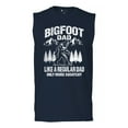 thumbnail image 1 of Bigfoot Dad Muscle Shirt More Squatchy Funny Daddy Sasquatch Dad Joke Outdoor Camping Father's Day Gift Idea Men's, 1 of 7