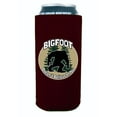 thumbnail image 1 of Bigfoot Doesn't Believe In You 16 oz. Can Coolie (Burgundy), 1 of 3