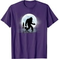 thumbnail image 1 of Bigfoot Fishing Funny Sasquatch and Fish Night Fishing Unisex T-Shirt for Men Women Kids Toddler, 1 of 5