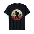 thumbnail image 1 of Bigfoot Fishing Shirt Funny Retro Sasquatch Dad Men Kids T-Shirt, 1 of 3