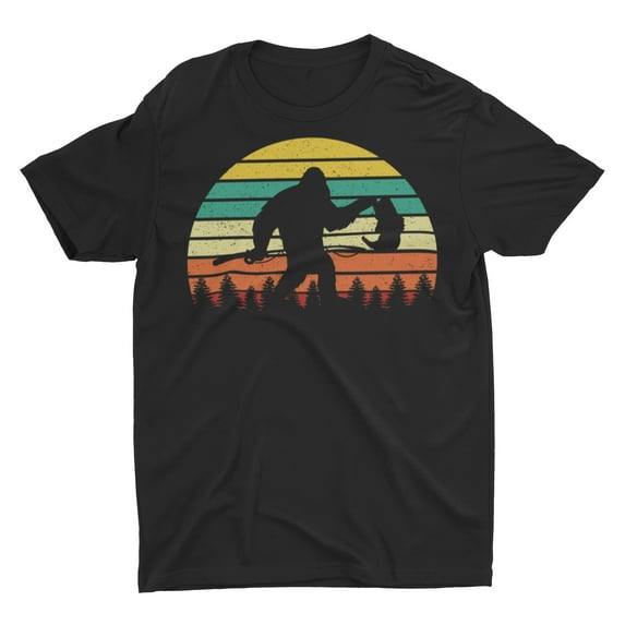 Bigfoot Fishing Unisex T-Shirt