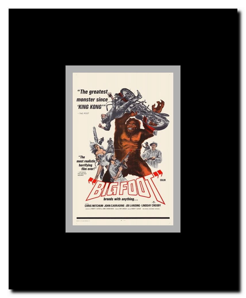 Bigfoot Framed Movie Poster