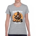 thumbnail image 1 of Bigfoot Fun Fact T-Shirt Sasquatch Hide and Seek Champ Camping Joke Women's Tee, 1 of 7