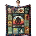thumbnail image 1 of Bigfoot Gifts, Sasquatch Gifts Blanket 60"X50", Bigfoot Gifts for Men Women Kids, Big Foot Sasquatch Gifts, Hide and Seek Gifts, Birthday Gifts for Sasquatch Lovers, BigFoot Gift idea Blankets, 1 of 6